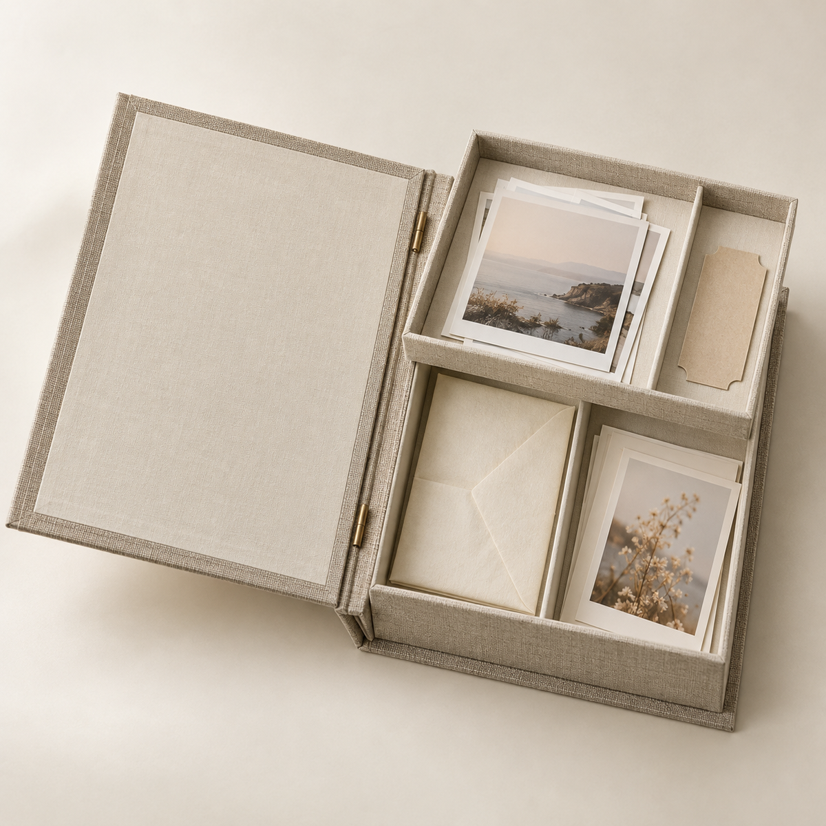 Folded Memory Keepsake Box