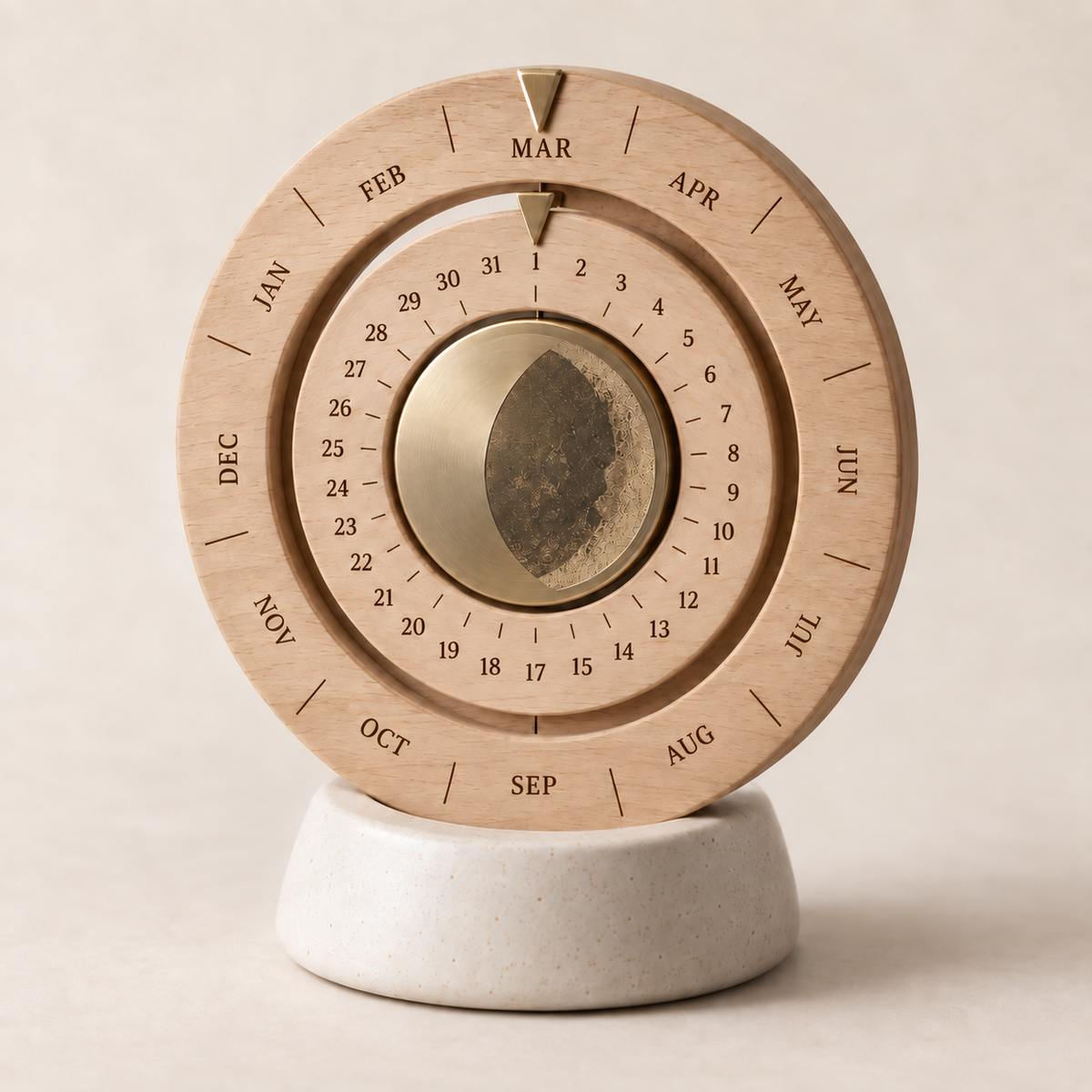 Moon Turn Perpetual Calendar