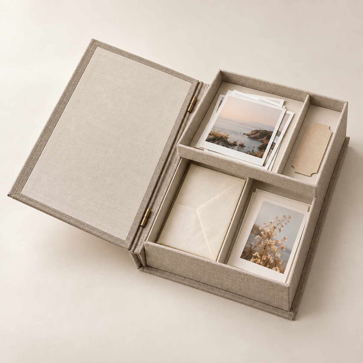 Folded Memory Keepsake Box