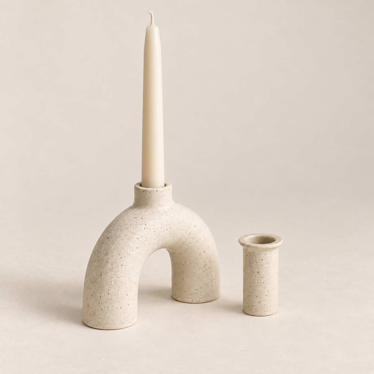 Arc Candle & Bud Holder