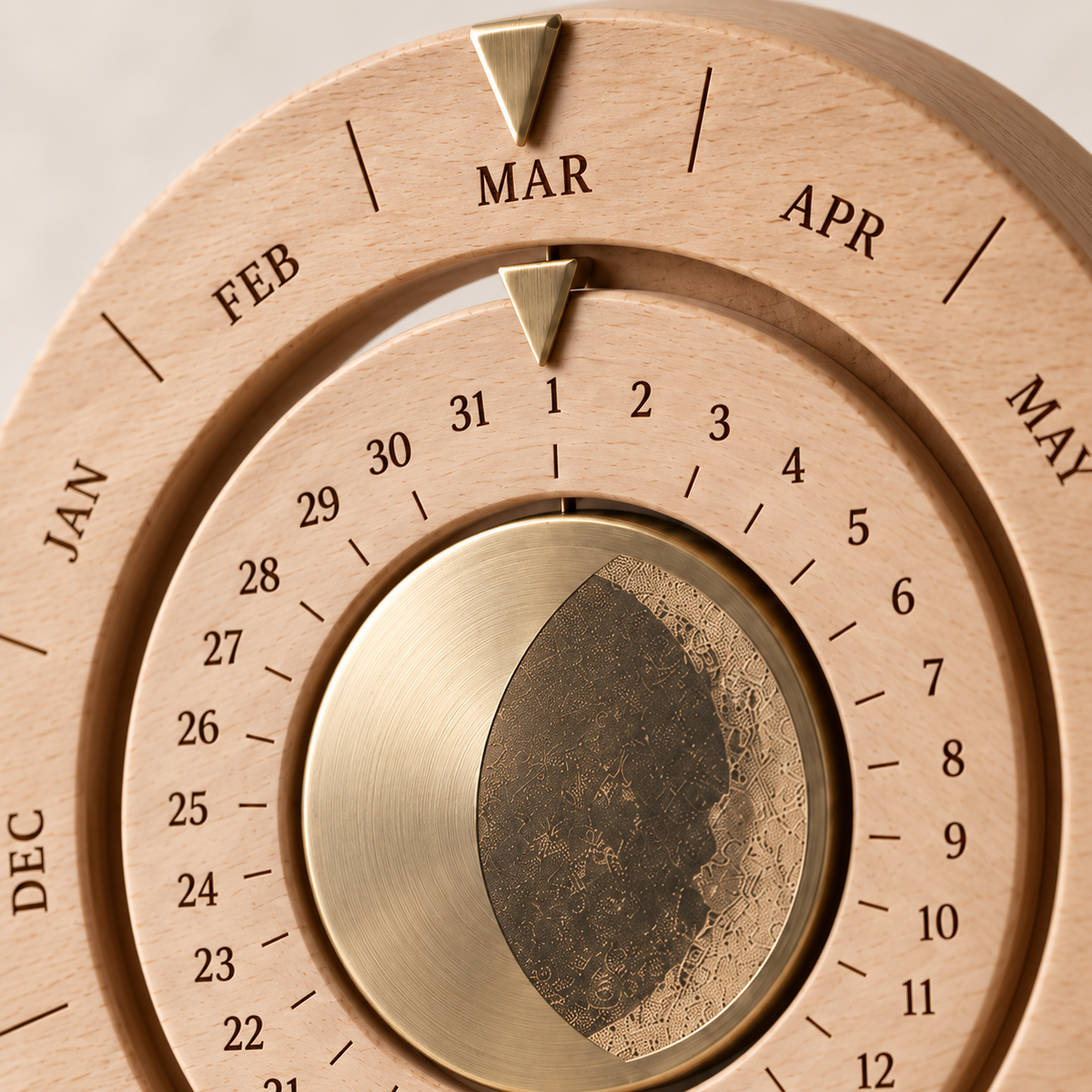 Moon Turn Perpetual Calendar