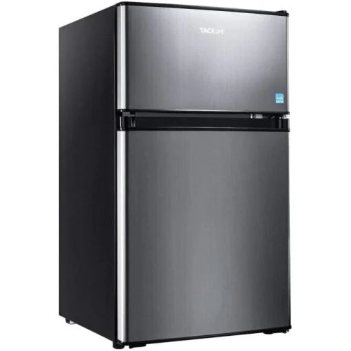 Mini Fridge with Freezer, 3.1 Cu.ft Small Refrigerator, Compact Refrigerator with LED Light