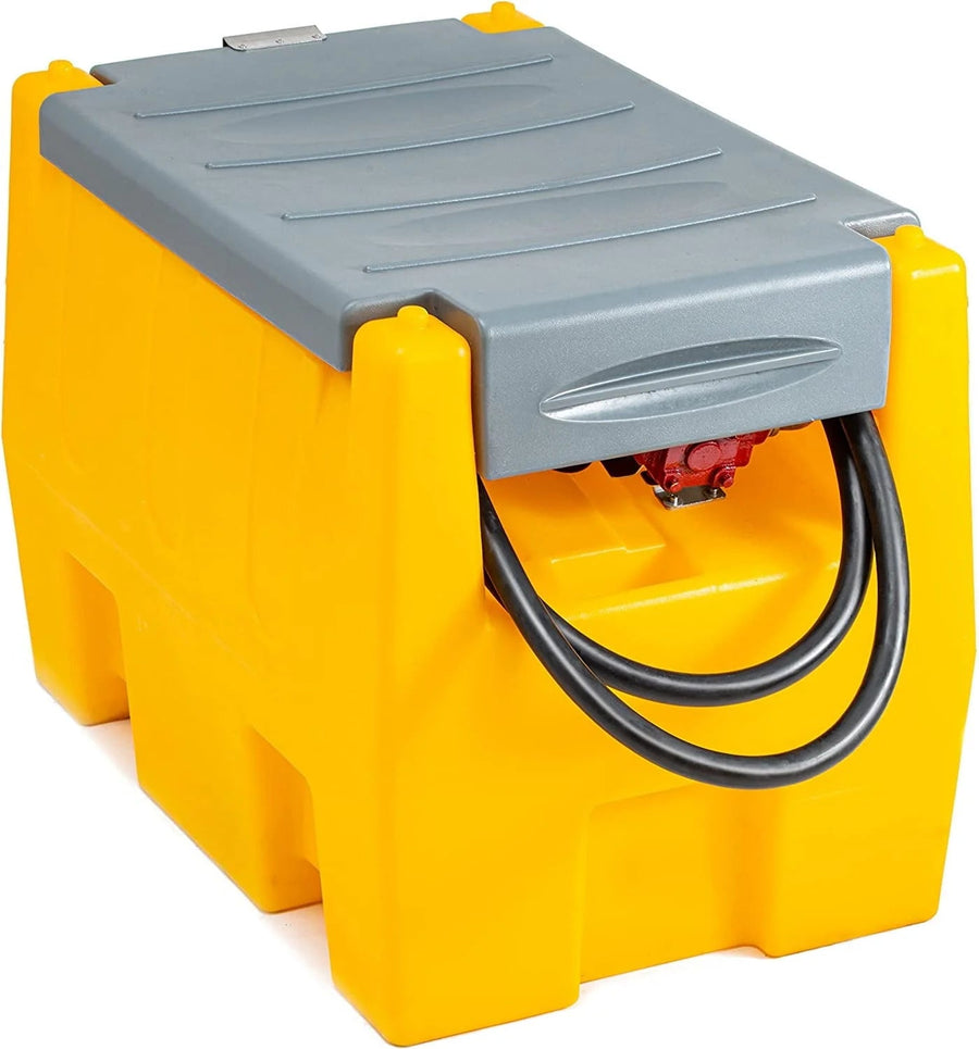 58 gallon Gasoline Tank, Portable Fuel Tank with 12V Electric Fuel Transfer Pump, 40 GPM Gasoline Fuel Tank with 4 Meters Hose for Gasoline…