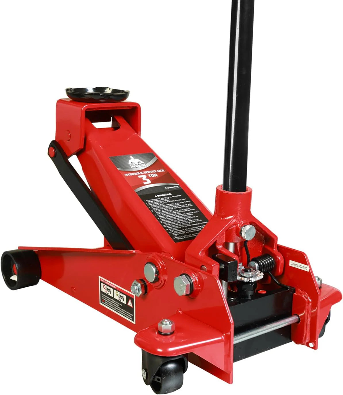 3 Ton Low Profile, Aluminum and Steel Racing Floor Jack with Dual Pistons Quick Lift Pump for Sport Utility Vehicle, Lifting Range 3-15/16"…
