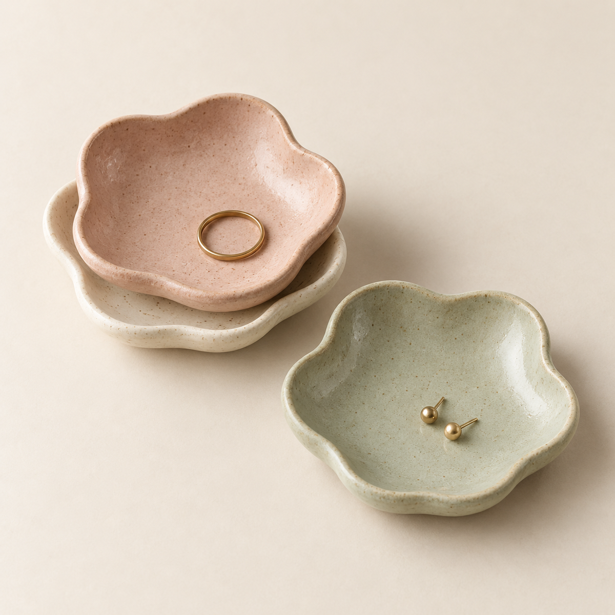 Petal Stack Jewelry Trays