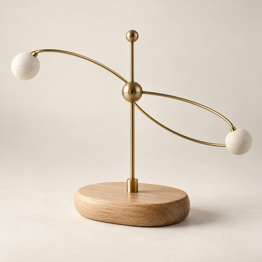 Balance Orbit Desk Sculpture