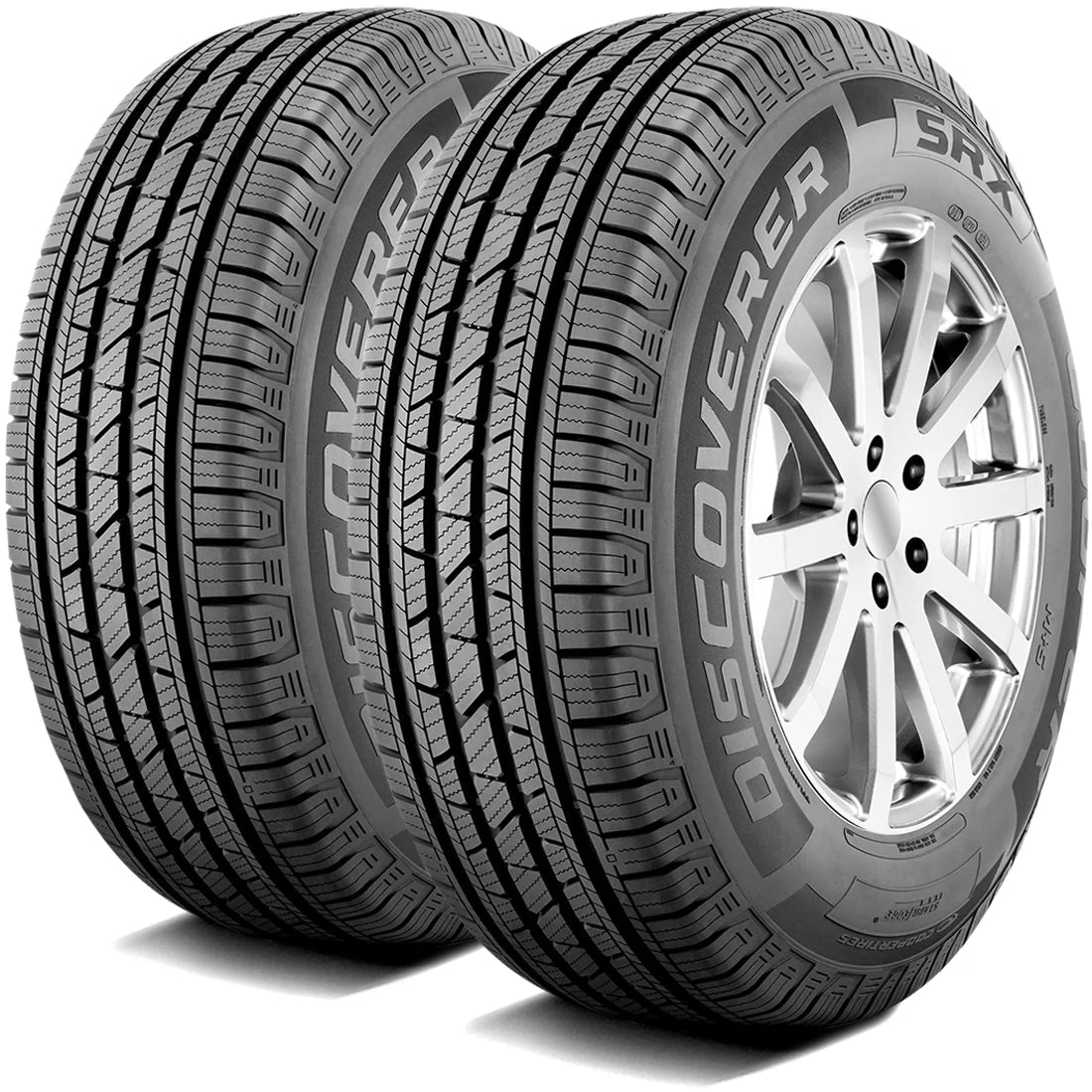 Pair of 2 (Two) Srx 265/70R16 112T as A/s All Season