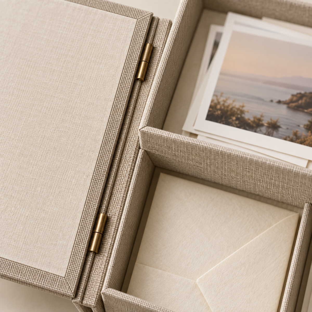 Folded Memory Keepsake Box