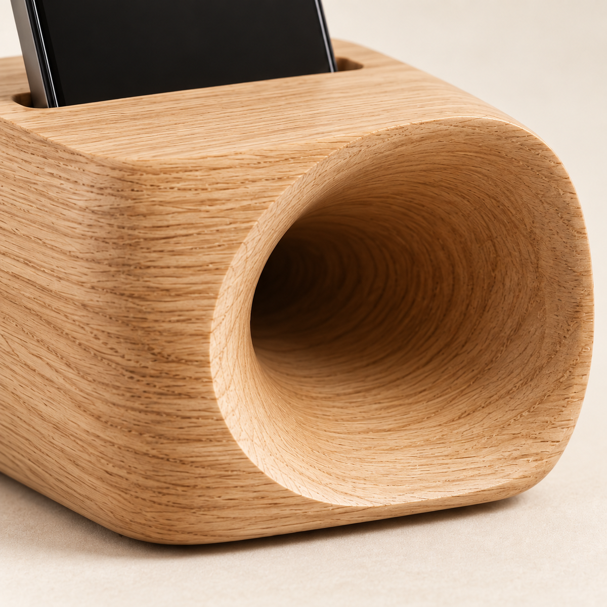 Echo Wood Phone Amplifier