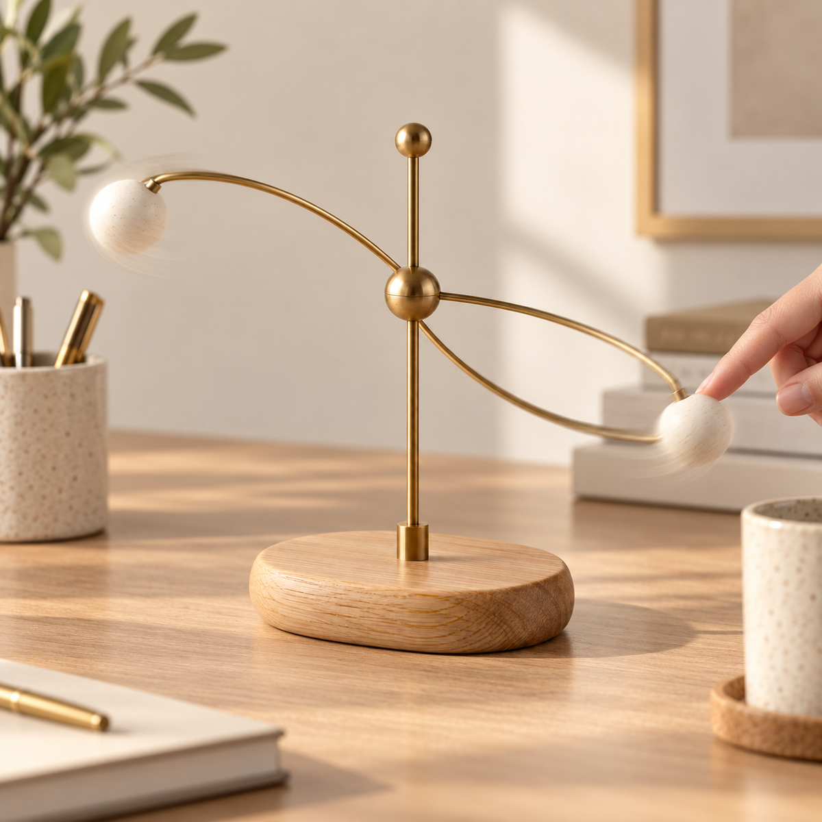 Balance Orbit Desk Sculpture