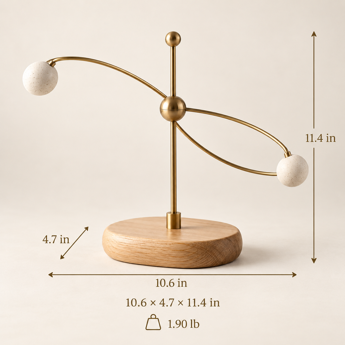 Balance Orbit Desk Sculpture