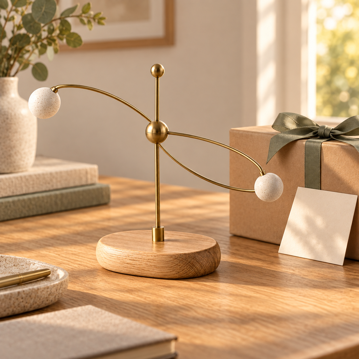 Balance Orbit Desk Sculpture