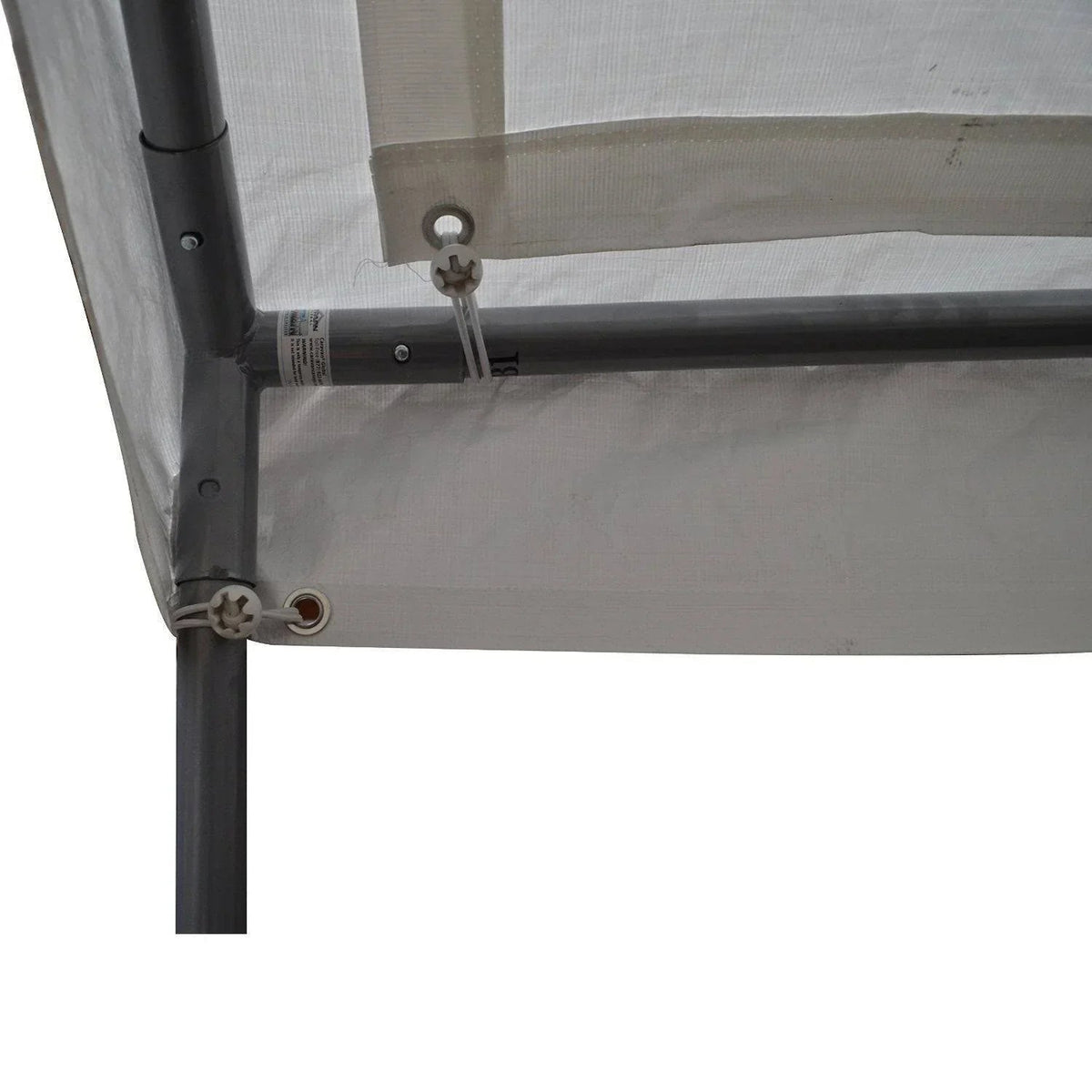 Caravan Canopy Sports Domain Caravan Portable Garage Heavy Duty Shelter, White