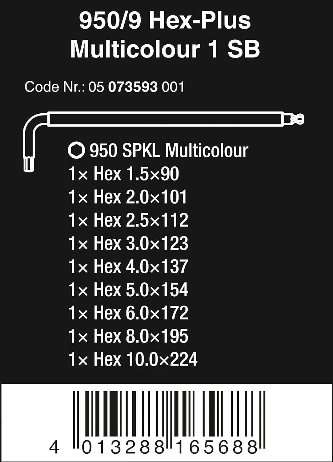 5003594001 8100 Sb 2 Zyklop 3/8" Metric Ratchet Set ( Piece of 43