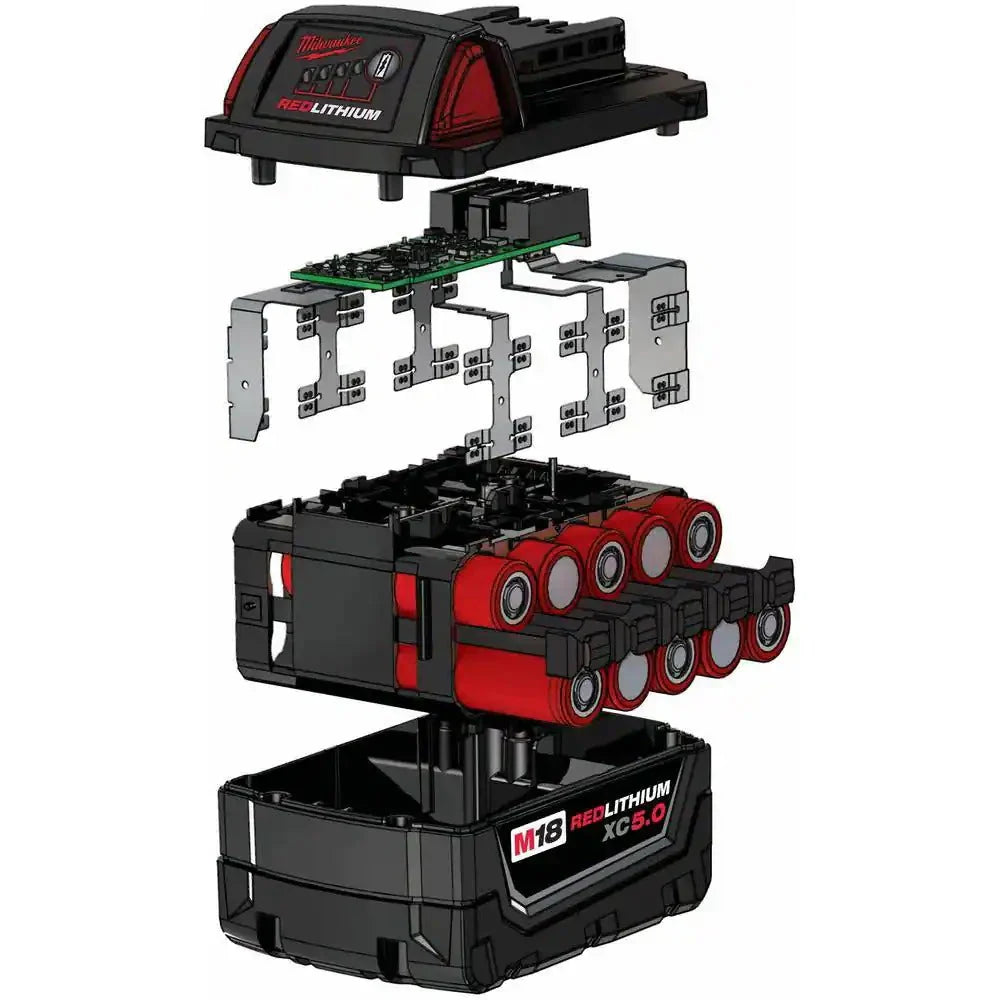 M18 18-VOLT 5.0 ah Lithium-ion Xc Extended Capacity Battery Pack