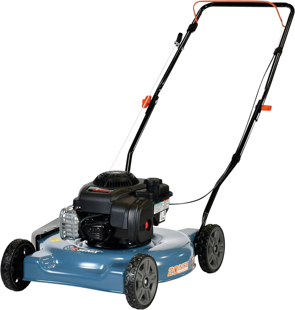 Gas Lawn Mower, 20-INCH, 125 Cc 4-CYCLE Briggs & Stratton Engine, Push Lawnmower