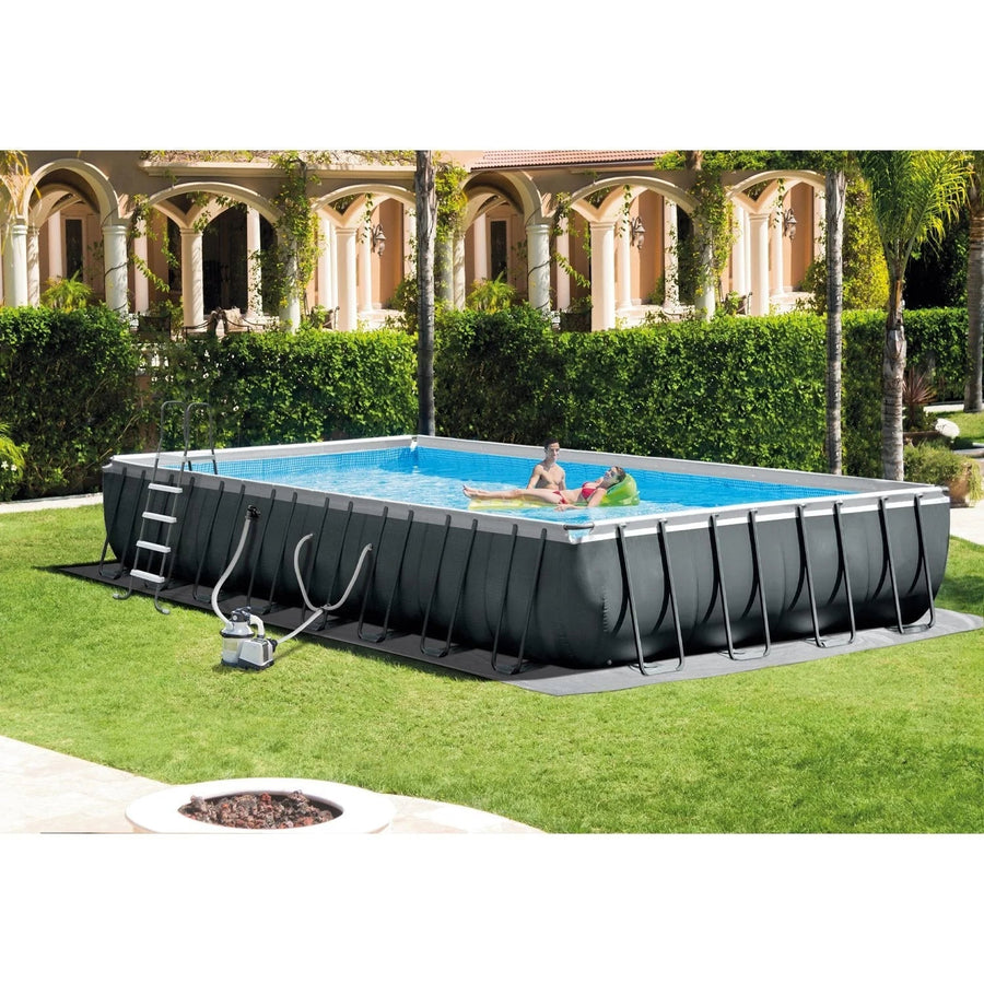 32' X 16' X 52" Rectangular Ultra Xtr Frame Swimming Pool w/ Pump