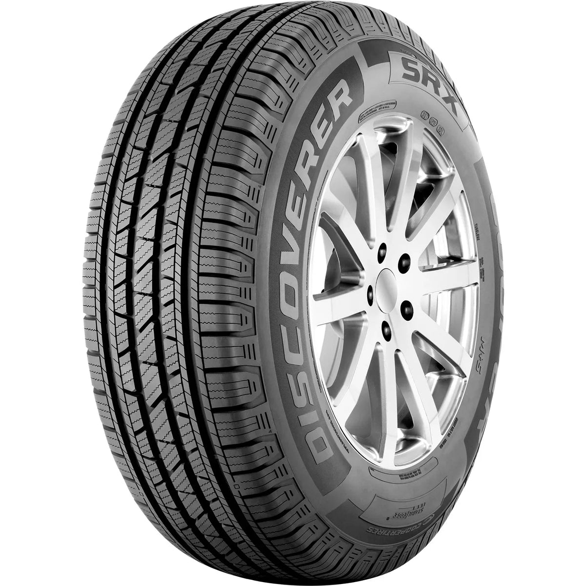 Pair of 2 (Two) Cooper Discoverer Srx 235/60R18 107V Xl A/s All Season Tire Fits: 2017-19 Honda Cr-v Ex-l, 2011-17 Honda Odyssey Touring…