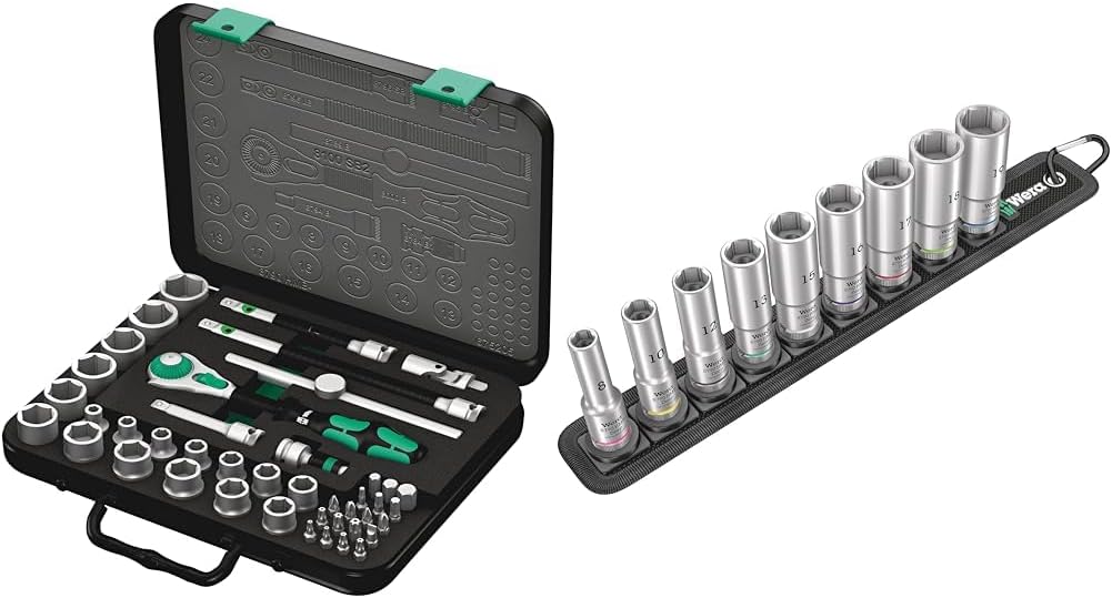 5003594001 8100 Sb 2 Zyklop 3/8" Metric Ratchet Set ( Piece of 43