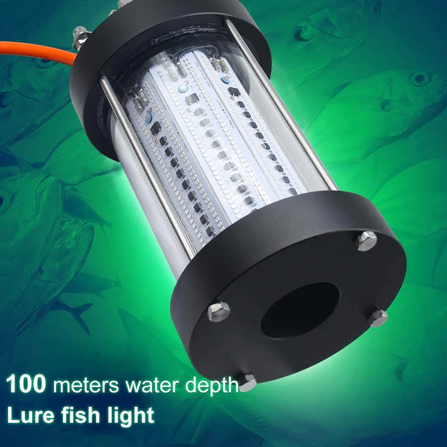 Ns 500W LED Underwater Fishing Light 35,000 Lumen Night Fish Attracting Light Waterproof