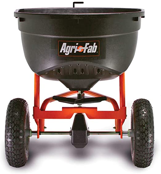130-POUND Tow Behind Broadcast Spreader