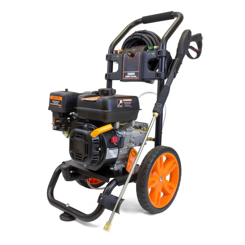 Gas-Powered 3200 PSI 208cc Pressure Washer, CARB Compliant