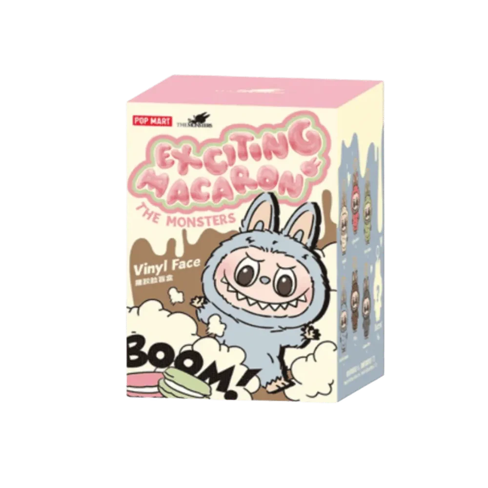 The Monsters Labubu Tasty Macarons Sealed Case (6 Blind Boxes) Unisex