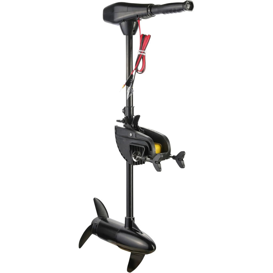 55LB Thrust Saltwater Transom Mounted Electric Trolling Motor Plus Newport 12V50AH Deep Cycle Heavy-duty Marine Battery, Sealed Agm Kit,…