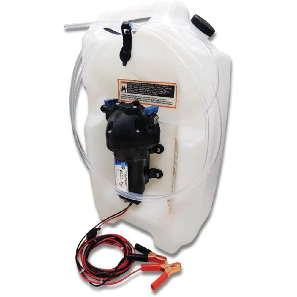 Flat Tank 12V Dc Engine Oil Changer System, 3.5 gallon