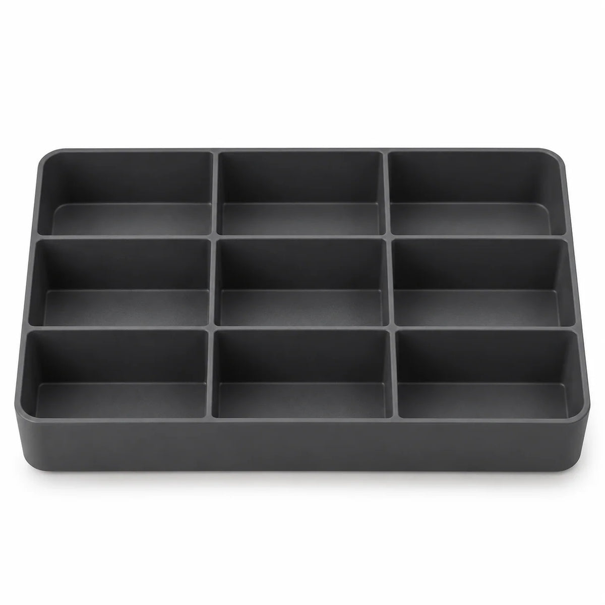 Charcoal Small Parts Drawer Tray, 9 Compartments