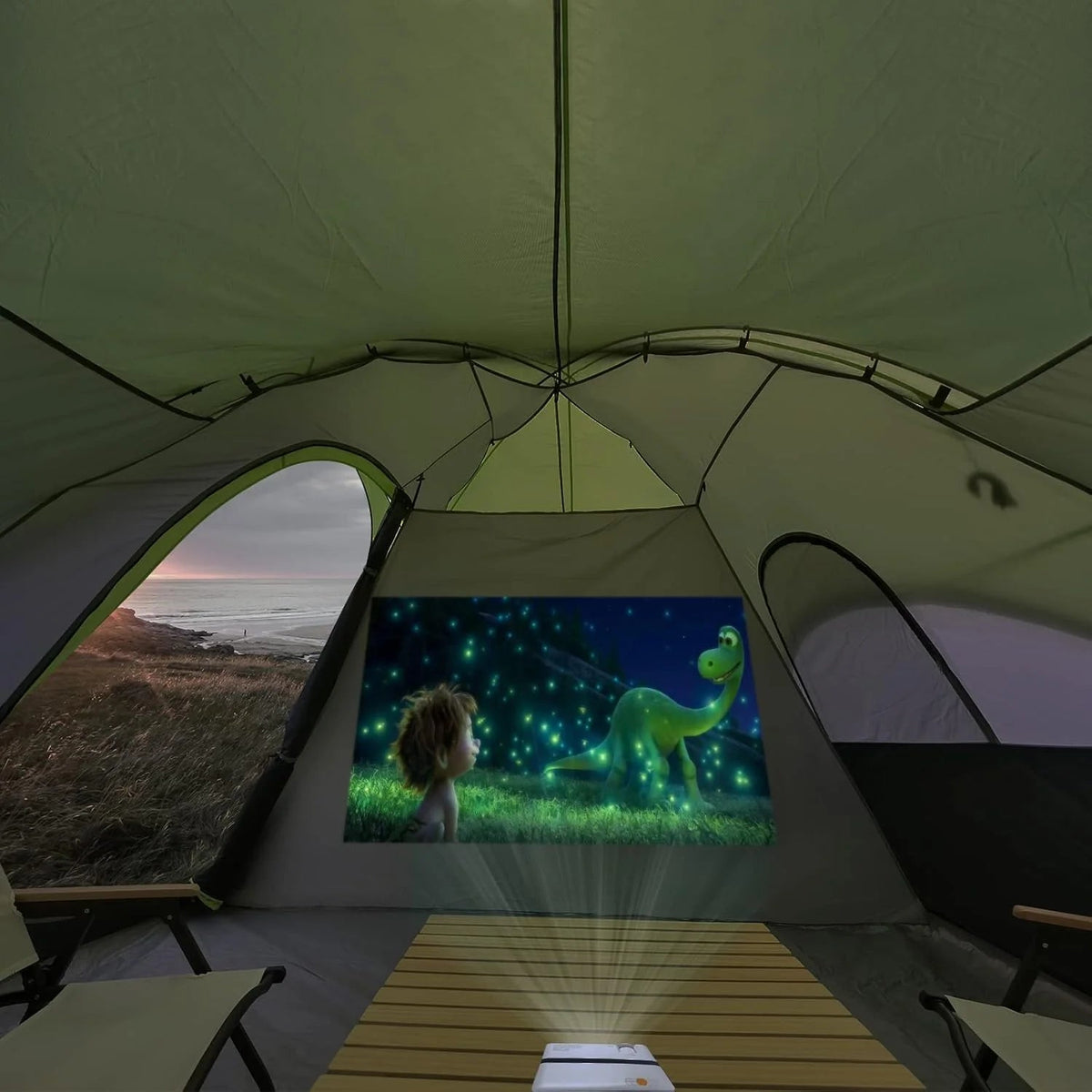 Camping Tent 10-PERSON-FAMILY Tents, Parties, Music Festival Tent, Big, Easy Up, 5 Large Mesh Windows, Double Layer, 2 Room, Waterproof,…
