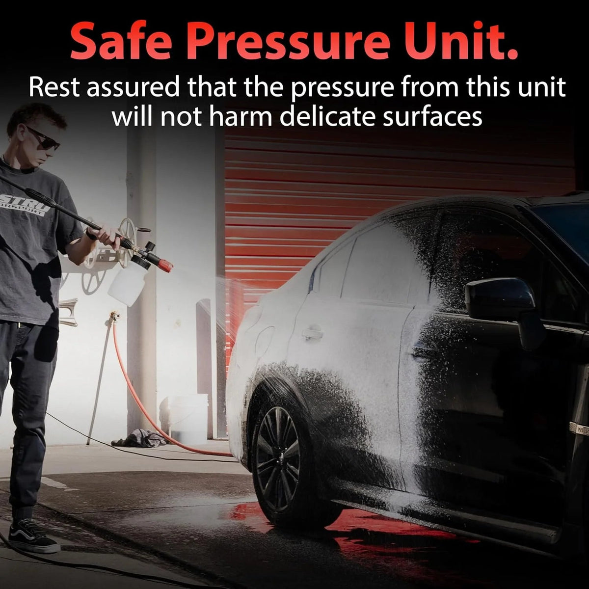 Electric Pressure Washer 2.0, Powerful 1.4 GPM 2000 PSI Car Pressure Washer Sprayer, Snub Nose & Tip Attachment, Use,car Soap, Patio Boat RV…