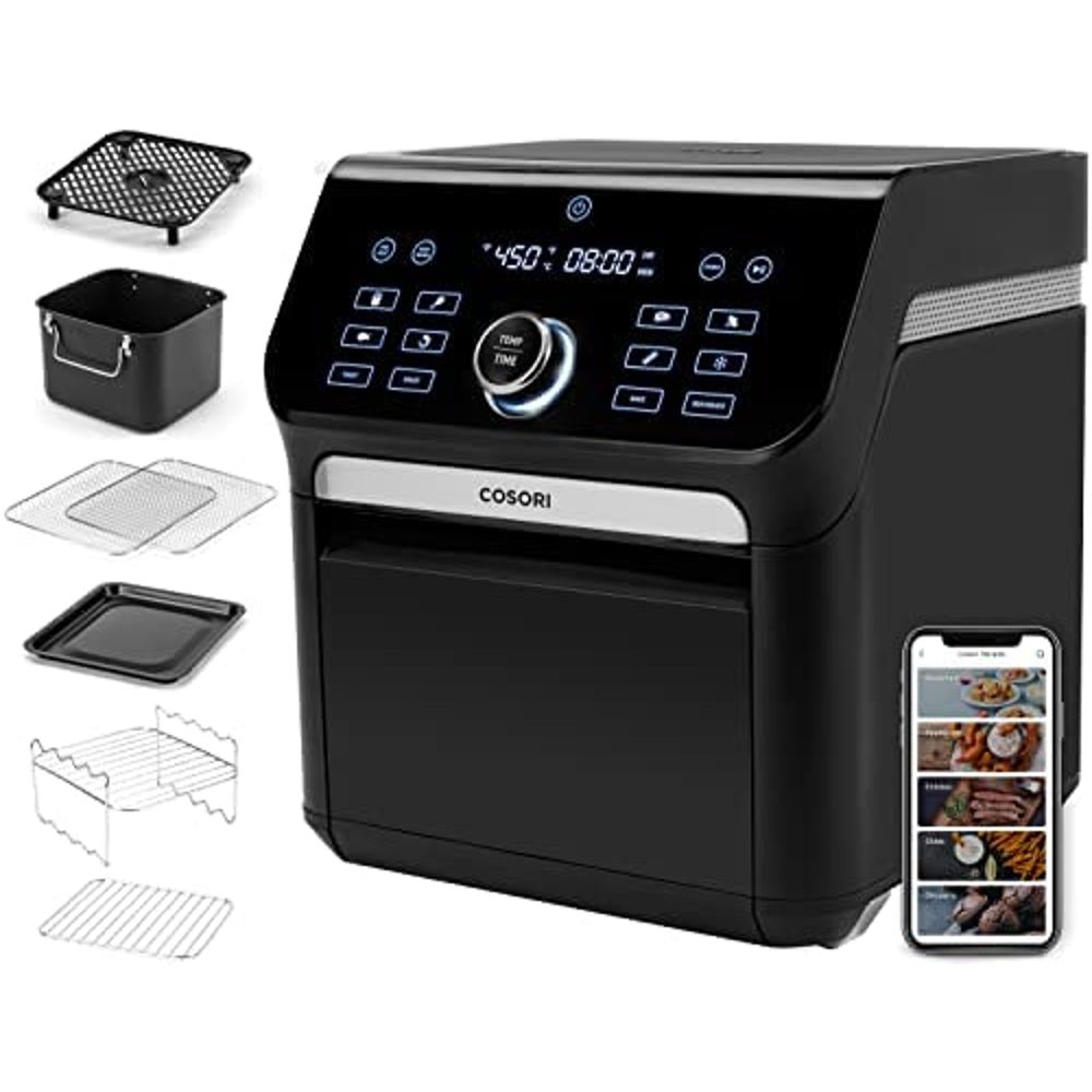 Air Fryer 6.8QT, Dual Blaze with 360 Thermoiq Tech