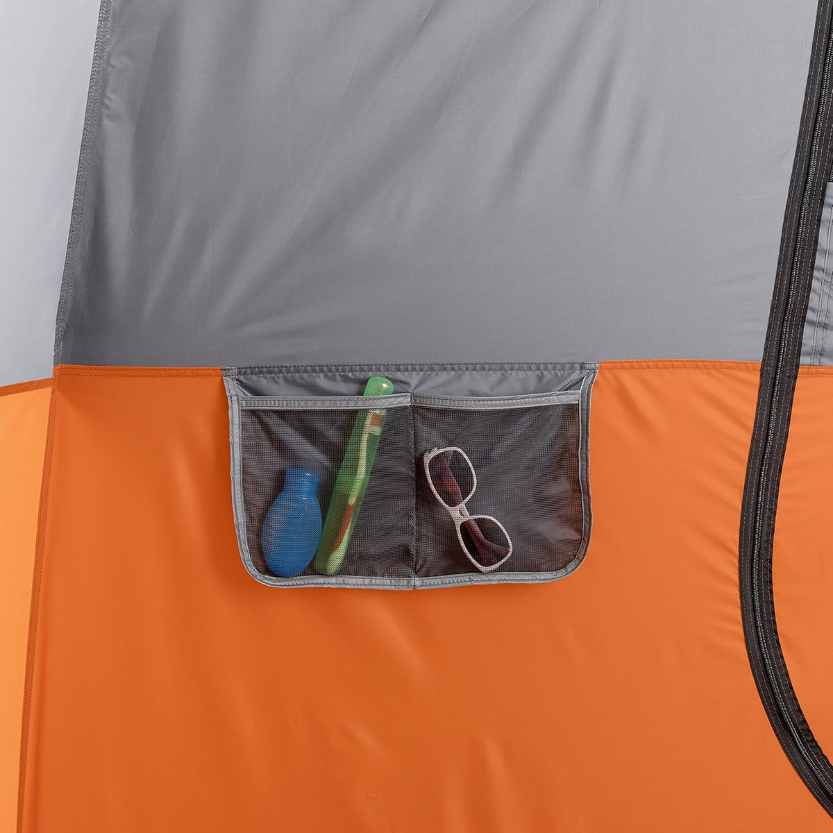 Straight Wall Cabin Tents | 10 Person / 11 Person / 12 Person Large Multi Room Family Tents for Car Camping & Outdoor Adventures