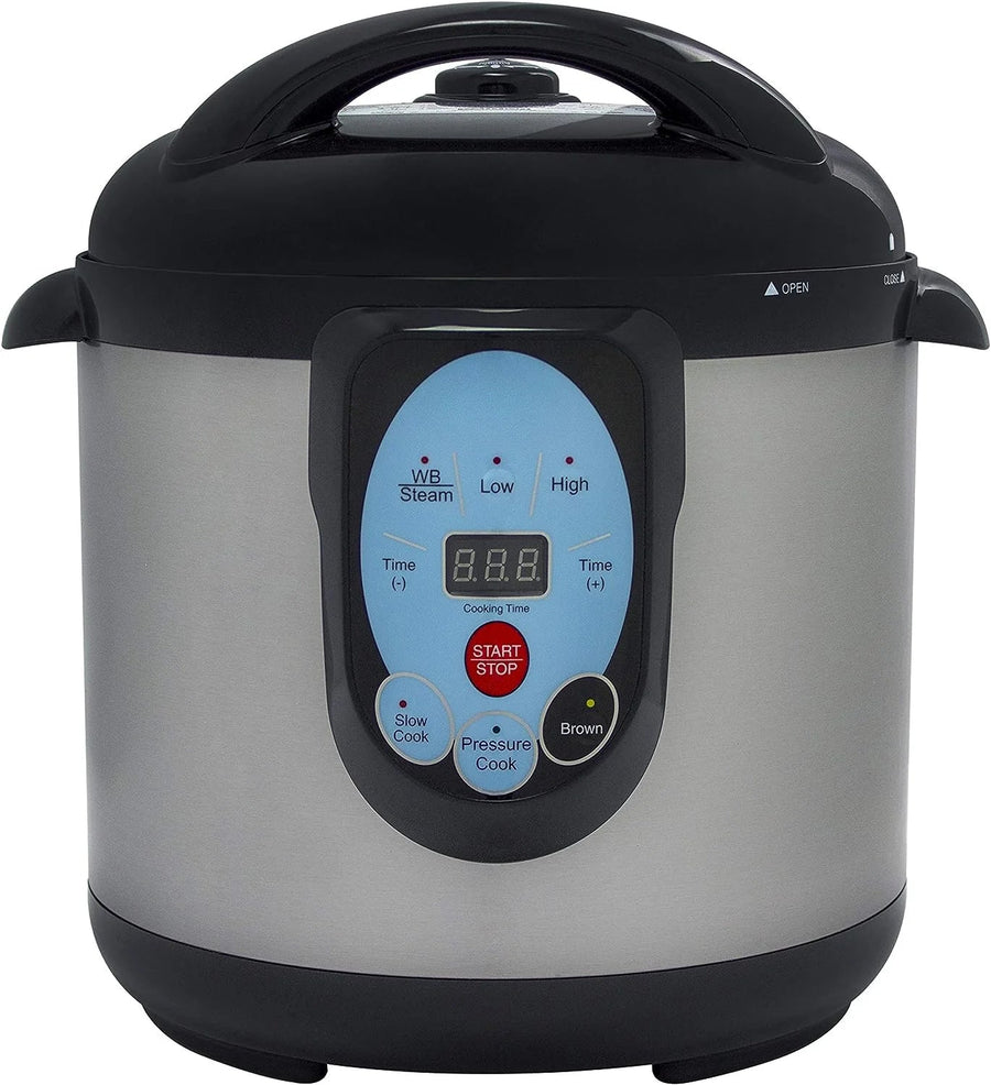 NPC-9 Smart Electric Pressure Cooker and Canner, 9.5 quart, Stainless Steel