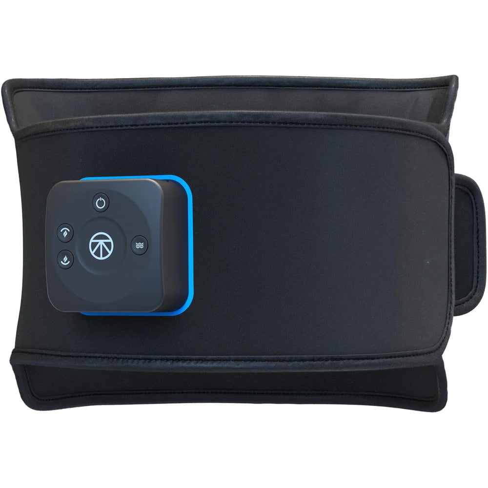 Hot Vibration Back and Core Wrap for Athletes - Advanced Hot Vibration for Pain Relief Wrap with Cryothermal Technology - One Size Fits All
