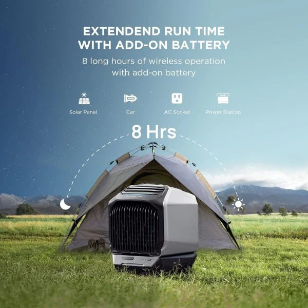 Wave 2 1800W Portable Outdoor AC with Heater, 6K btu