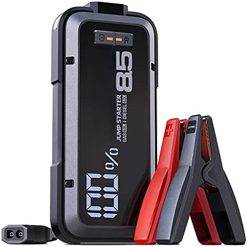 Hulkman Jump Starter 2000 Amp 20000MAH Car Starter for Up to 8 5L Gas and 6L Diesel Engines with LED Display 12V Lithium Portable Ca