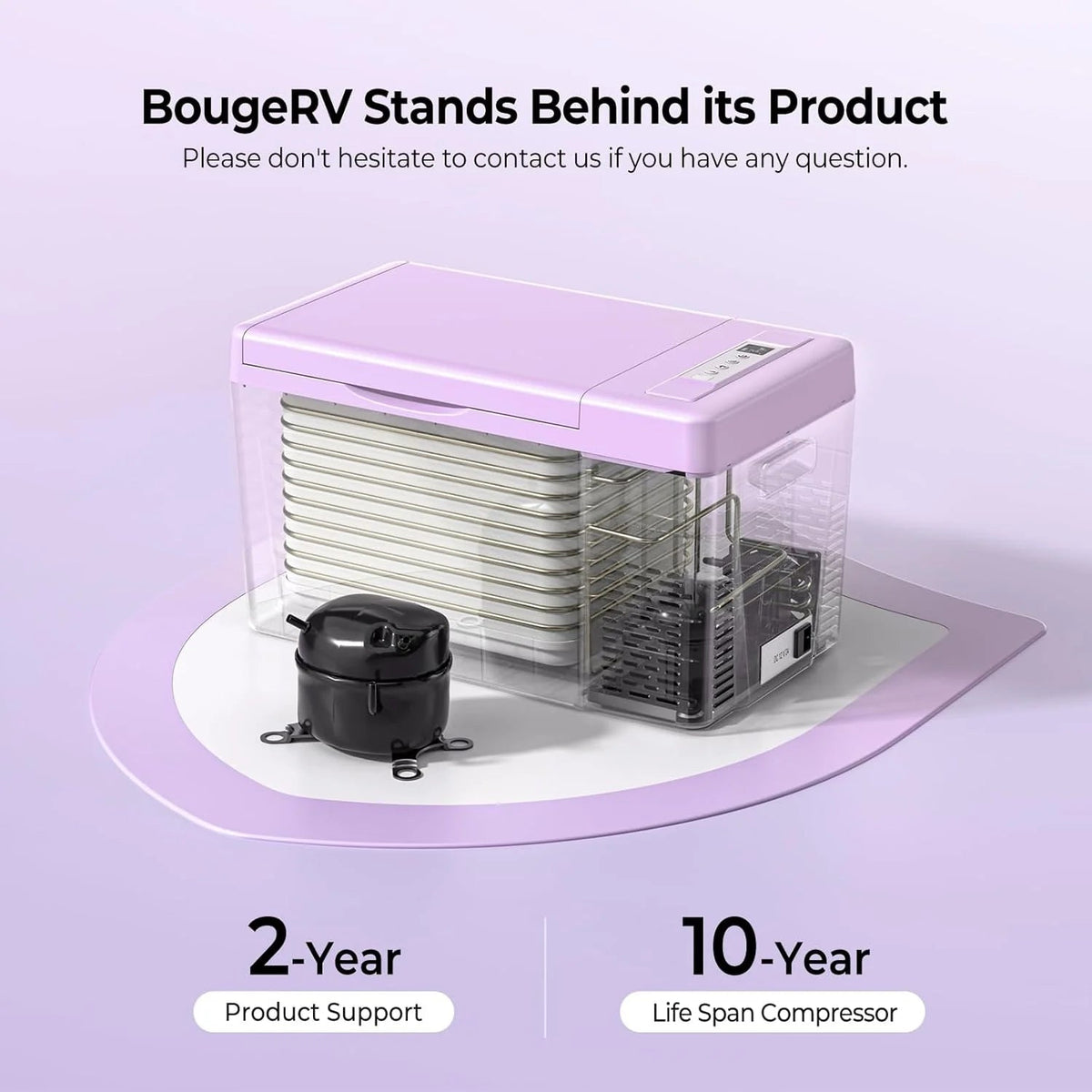 12 Volt Refrigerator 12V Car Fridge 23 quart Portable Freezer Compressor Cooler 12/24V Dc 110~240 Volt AC for Truck Van RV Camper Suv Travel…