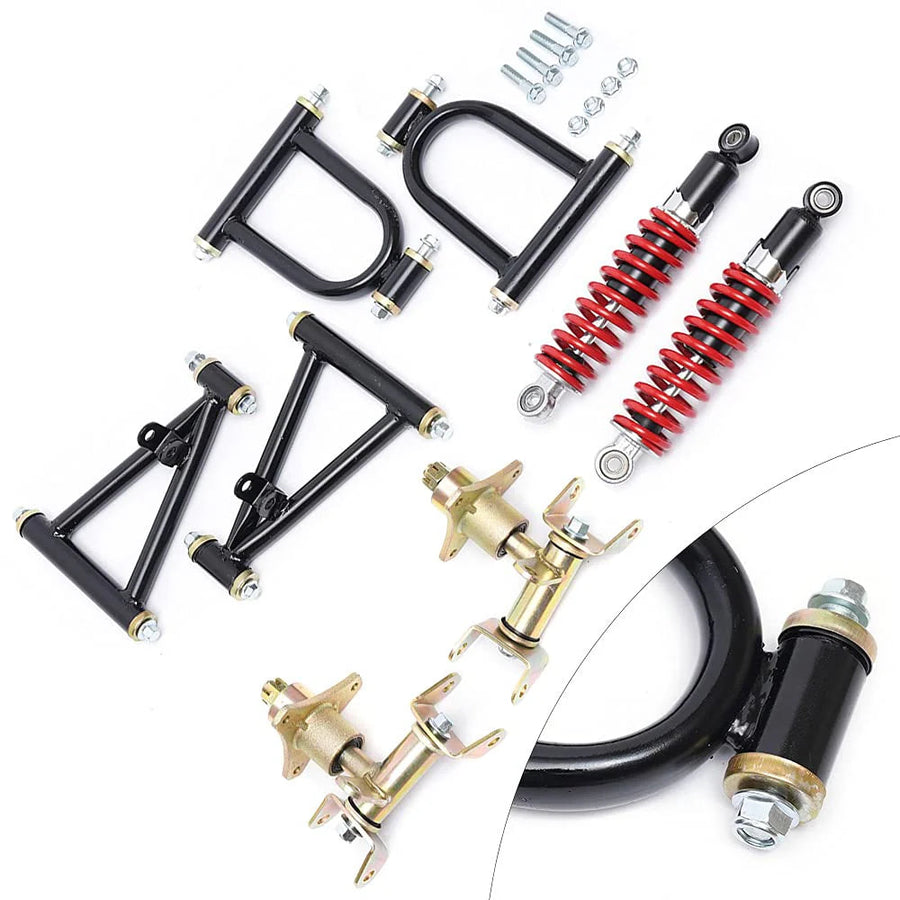 1 Set Front Suspension Swingarm Assembly Parts Fit for DIY Buggy Electric Atv Quad Bike Buggy Go Kart Parts